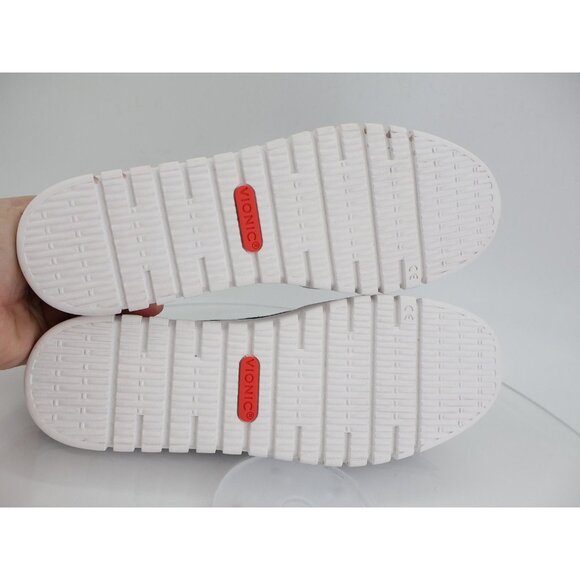 Vionic Dark Blue Suede Loafers with White Sole - Picture 8 of 12